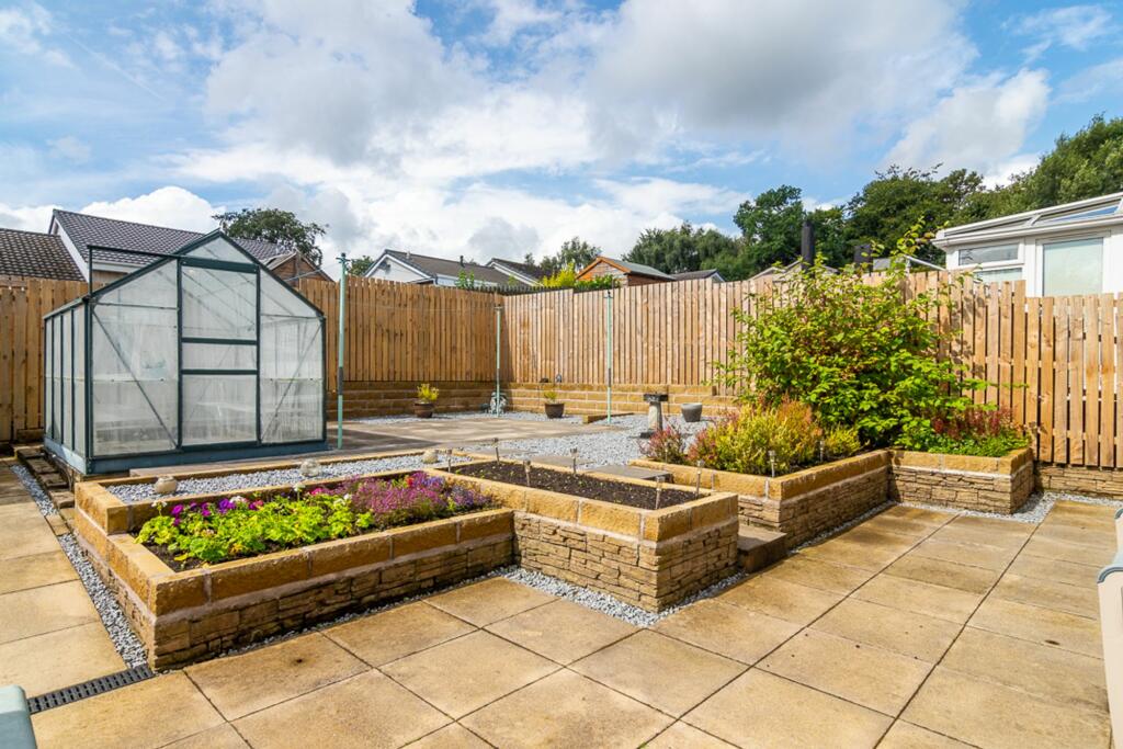 Lanscaped rear garden