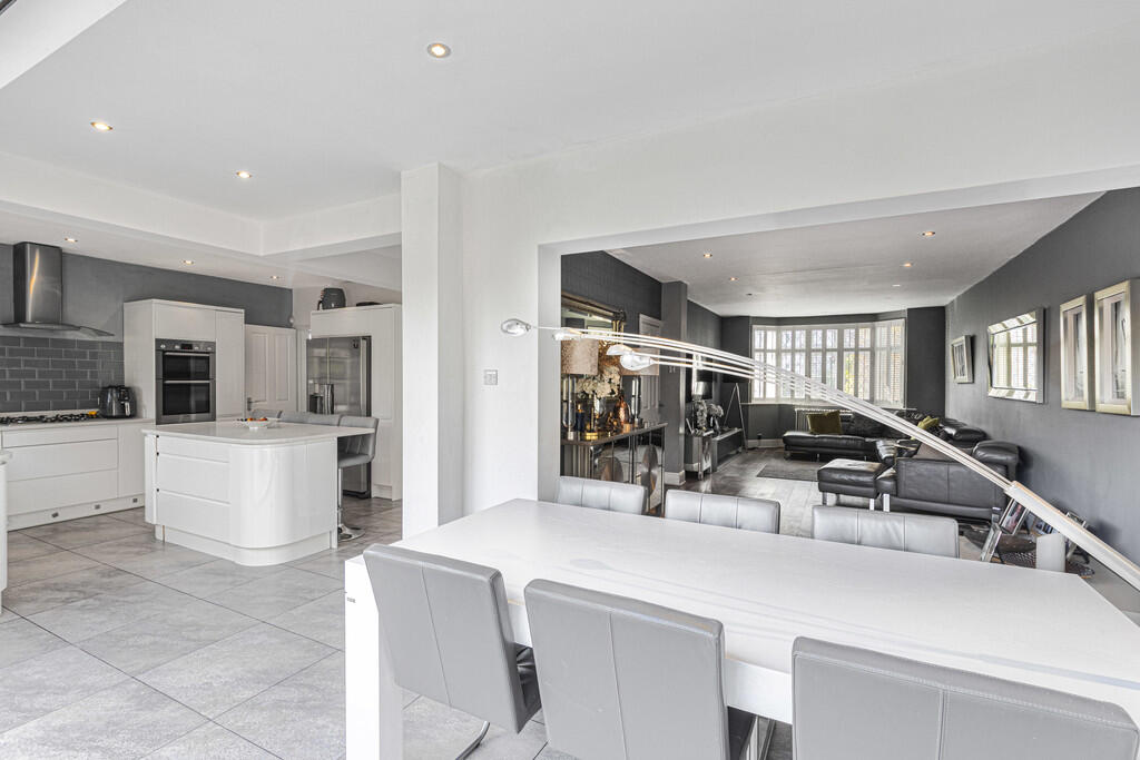 Open plan view