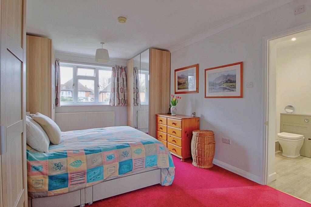 Master Bedroom with double aspect windows