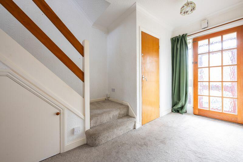 ENTRANCE HALL with STAIRS off