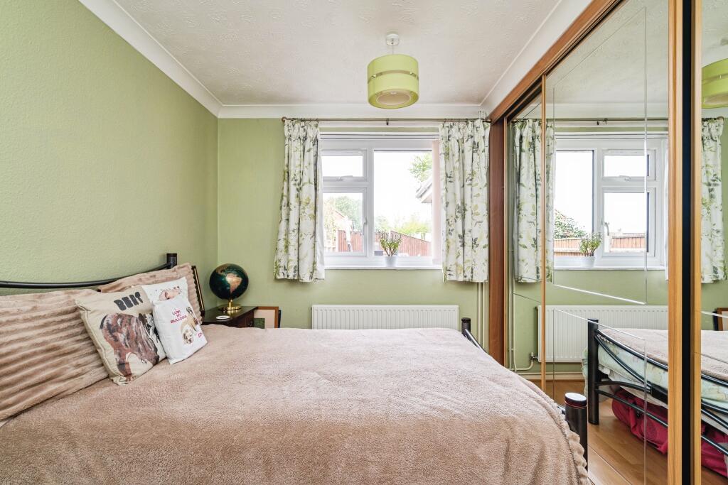 Bedroom with fitted wardrobes