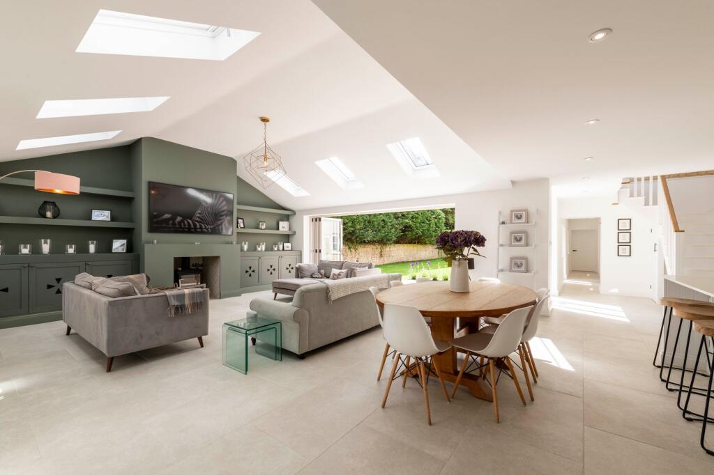 Kitchen, Dining &amp; Living Room