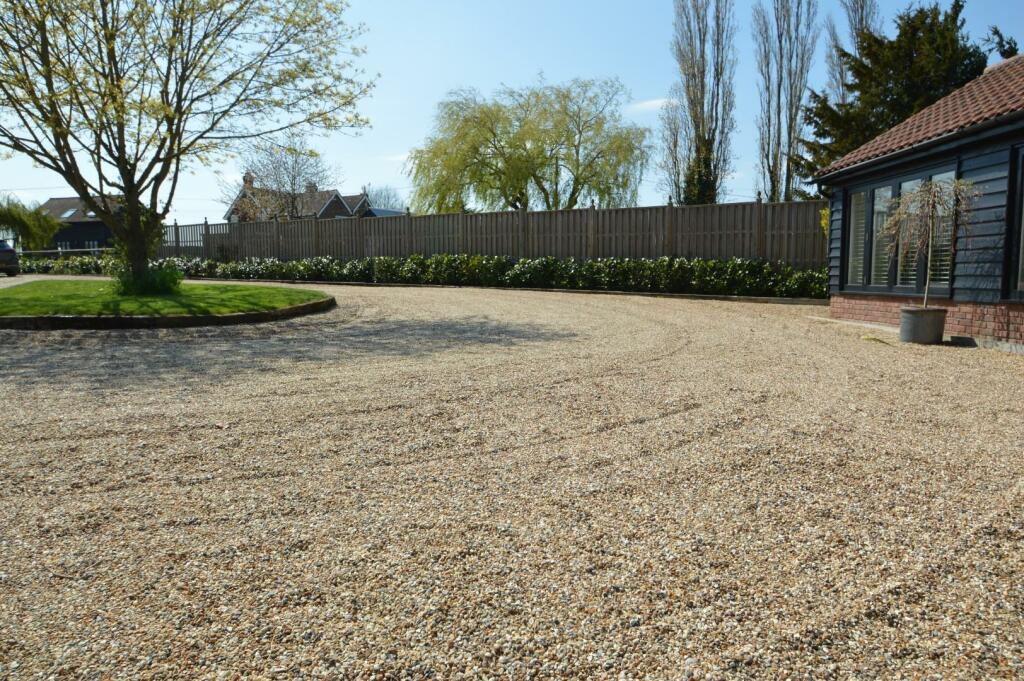 Nightingale Barn Annexe parking and front1.JPG