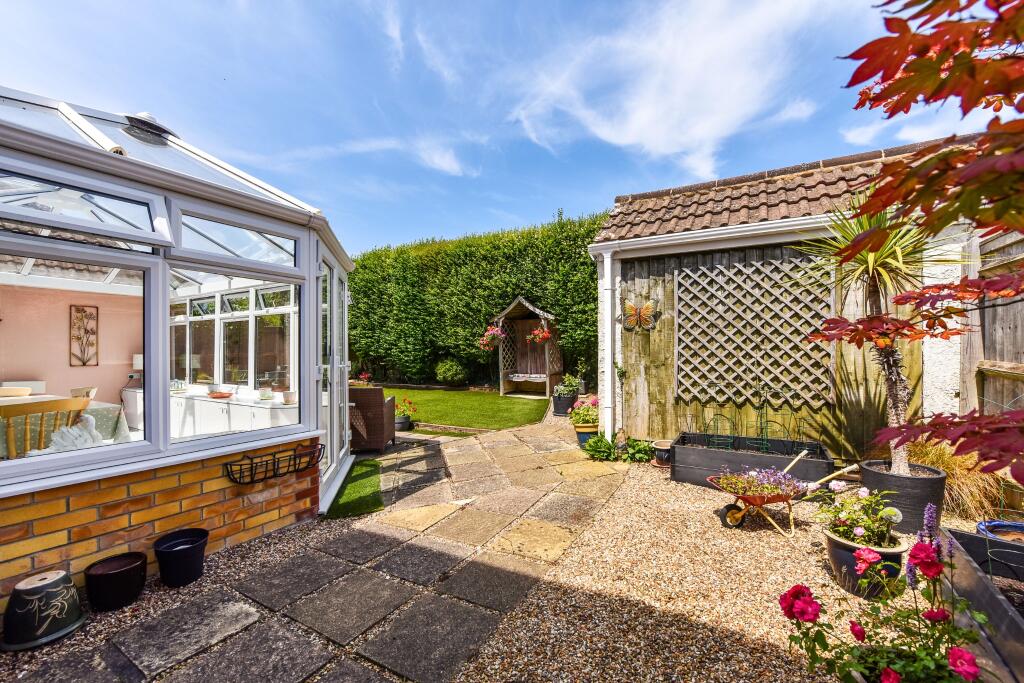 shingled garden