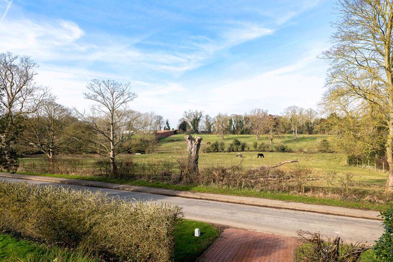 View from front across Hackthorn Estate