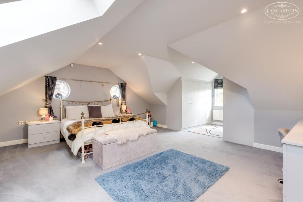 Master bedroom suite 