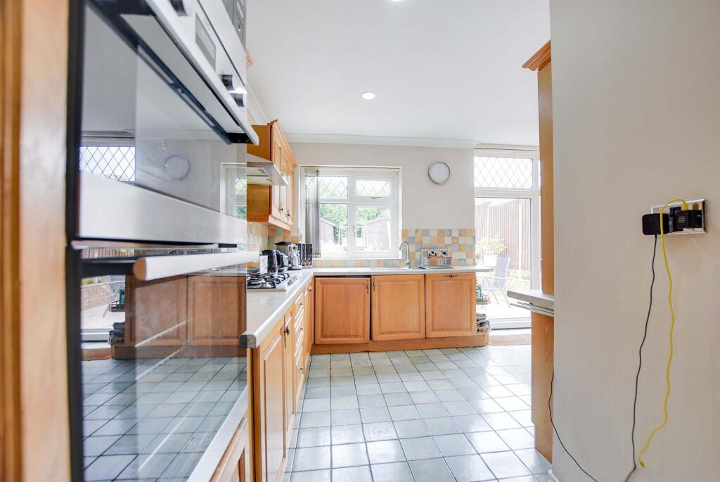 Extended L-Shaped Kitchen Dining Room