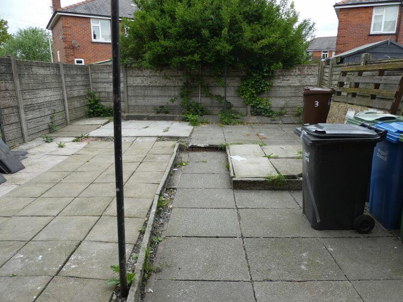 Rear garden