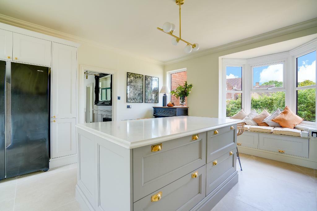 Kitchen island and window seat