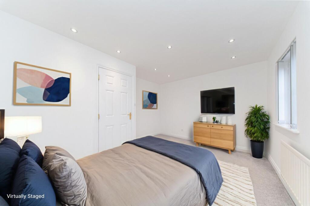 Virtually Staged Bedroom 2